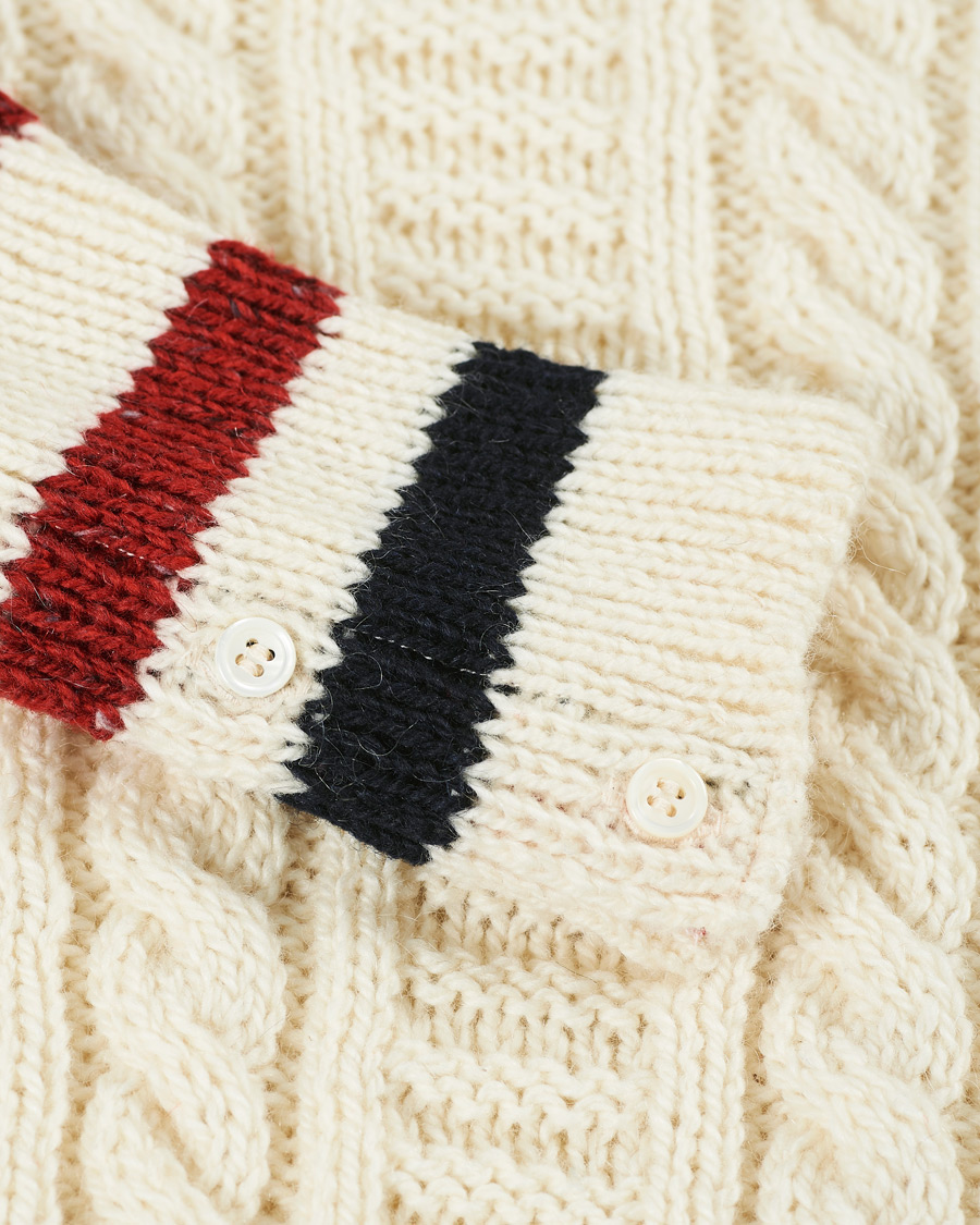 Homme | Pulls Et Tricots | Thom Browne | RWB Striped Pullover Ivory