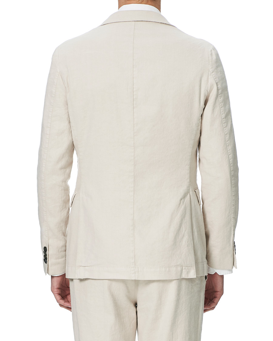 Homme | Blazers | Oscar Jacobson | Egel Cotton/Linen GW Blazer Creme
