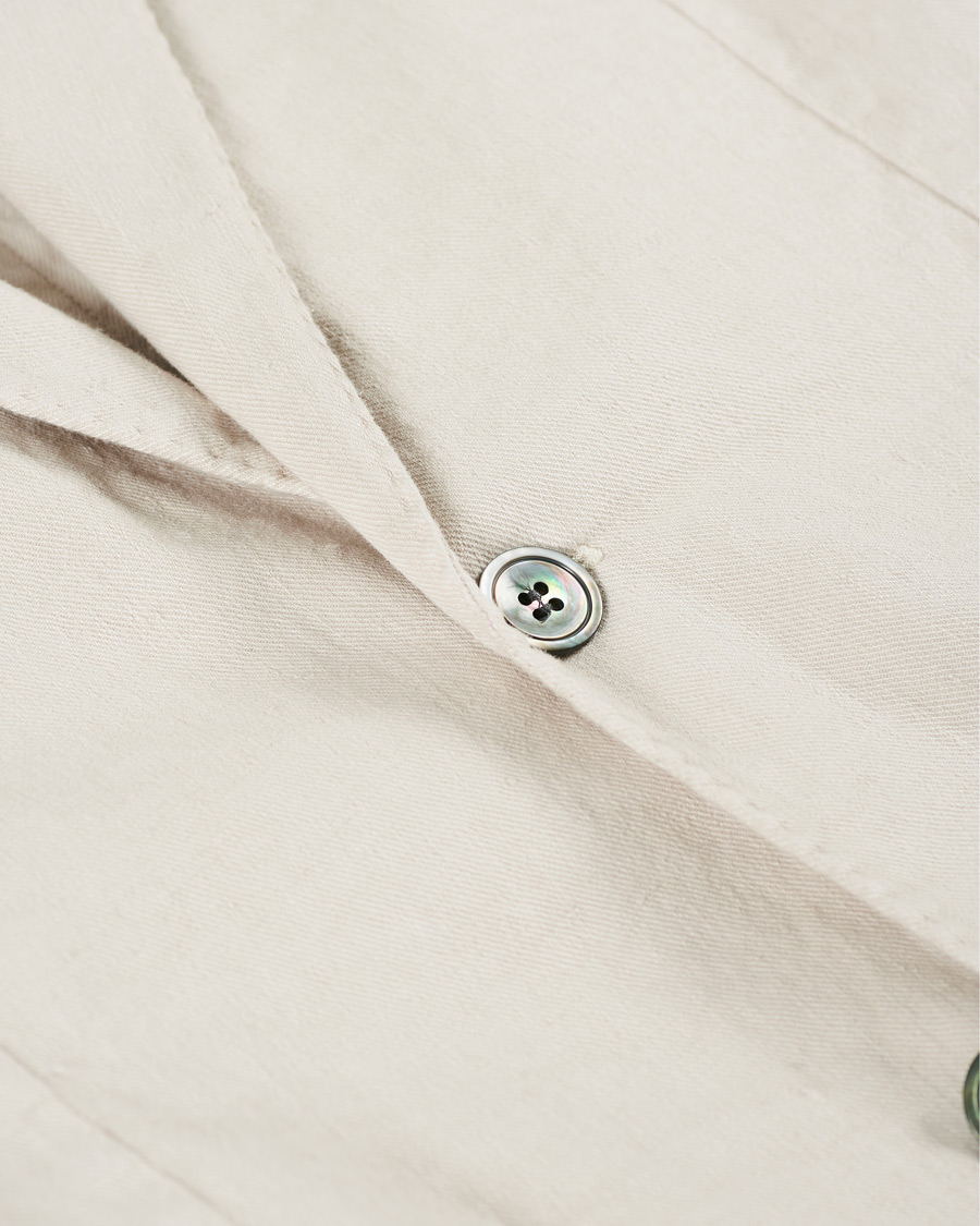 Homme | Blazers | Oscar Jacobson | Egel Cotton/Linen GW Blazer Creme