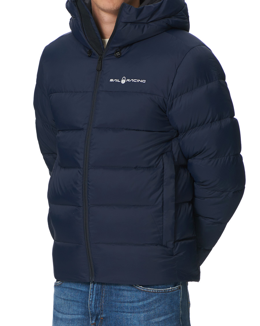 Homme | Manteaux Et Vestes | Sail Racing | Cloud Down Hooded Jacket Dark Navy