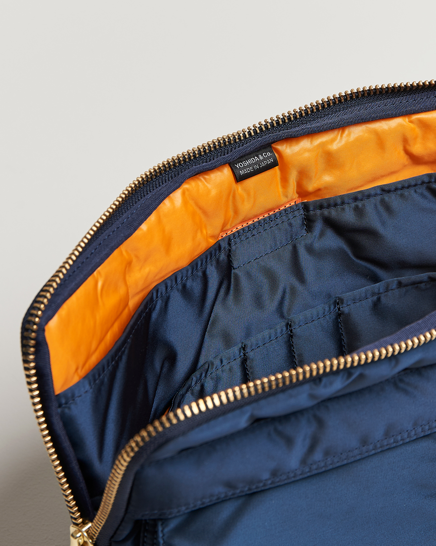 Homme | Porter-Yoshida & Co. Tanker Document Case Iron Blue | Porter-Yoshida & Co. | Tanker Document Case Iron Blue