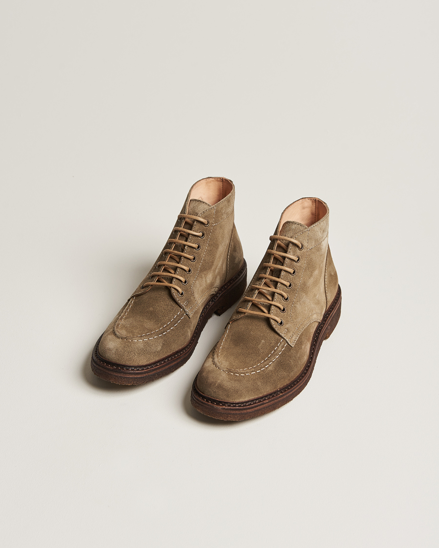 Homme | Astorflex Nuvoflex Lace Up Boot Stone Suede | Astorflex | Nuvoflex Lace Up Boot Stone Suede