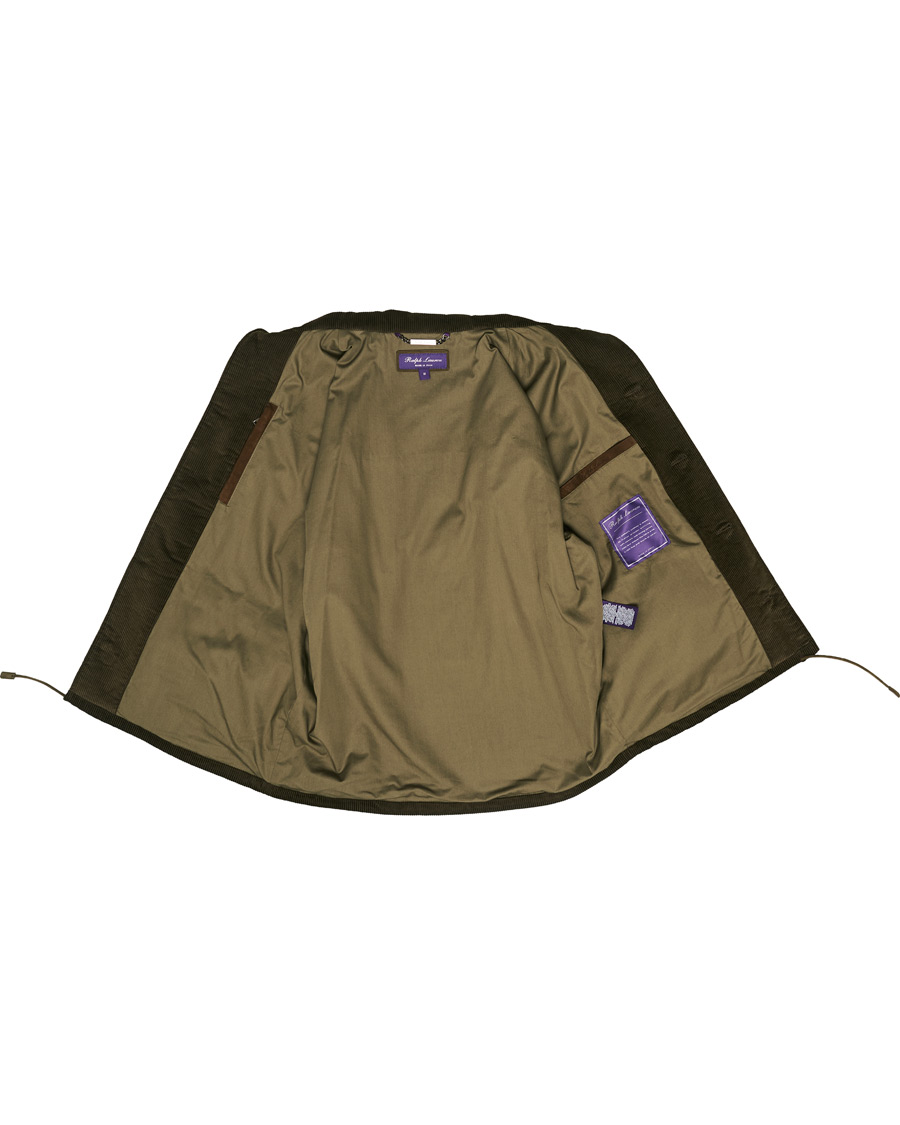 Homme | Manteaux Et Vestes | Ralph Lauren Purple Label | Seymour Wale Corduroy Jacket Dark Green