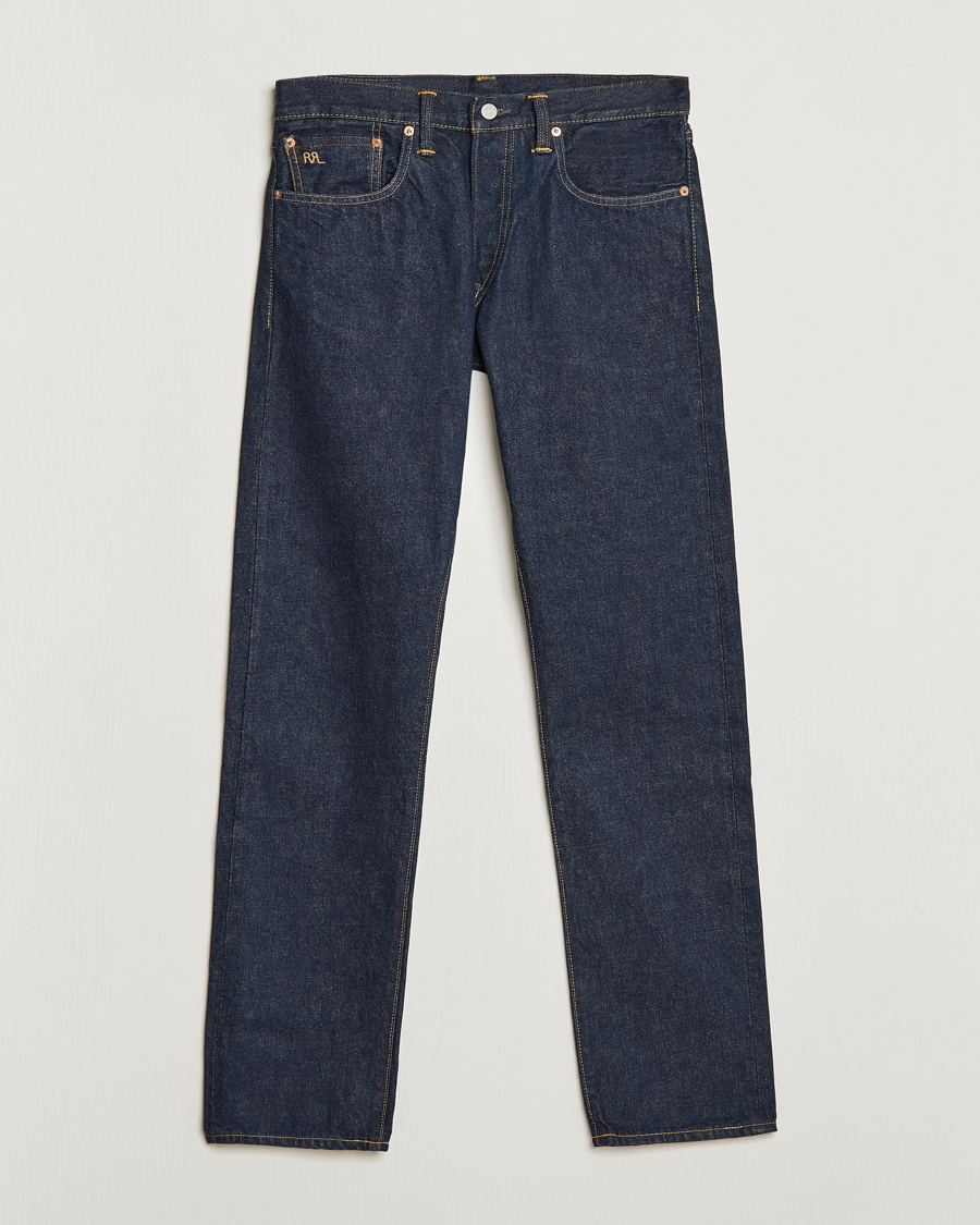 Homme | Pantalons | RRL | Slim Fit 5-Pocket Denim Once Washed