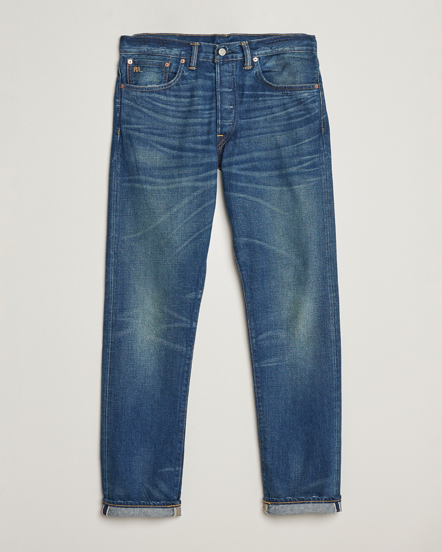 Homme | Jeans | RRL | Slim Narrow 5-Pocket Denim Grandfalls Wash