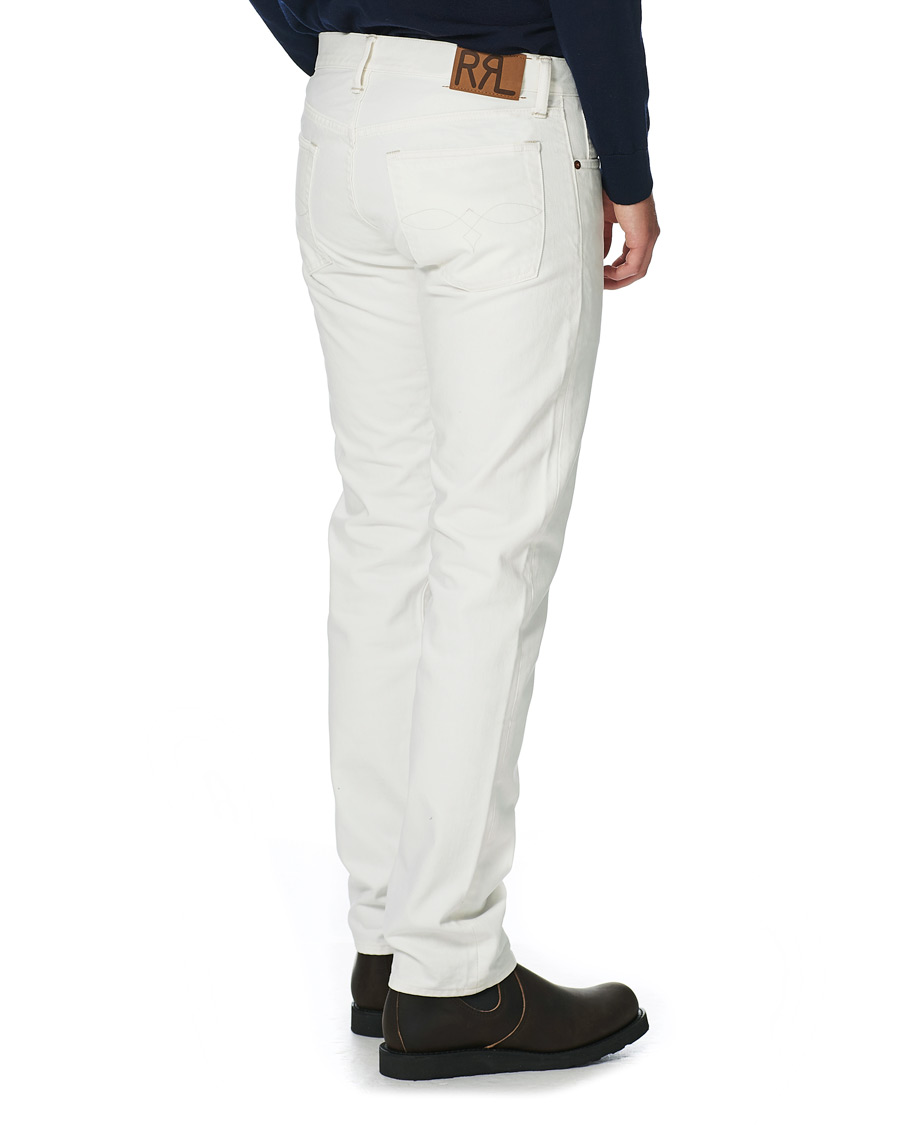 Homme | Jeans | RRL | Slim Fit 5-Pocket Denim Whitestone Wash