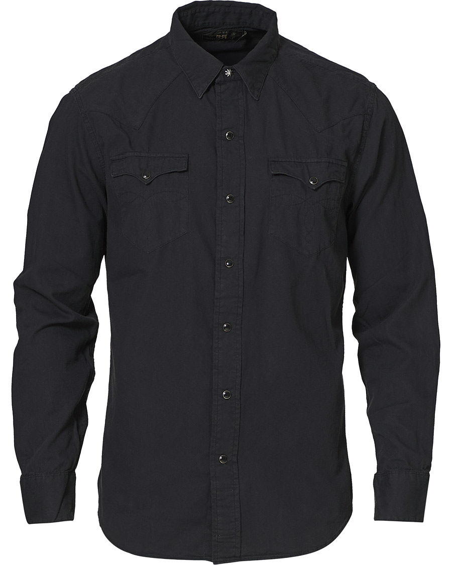 Homme | Chemises | RRL | Buffalo Western Shirt Polo Black
