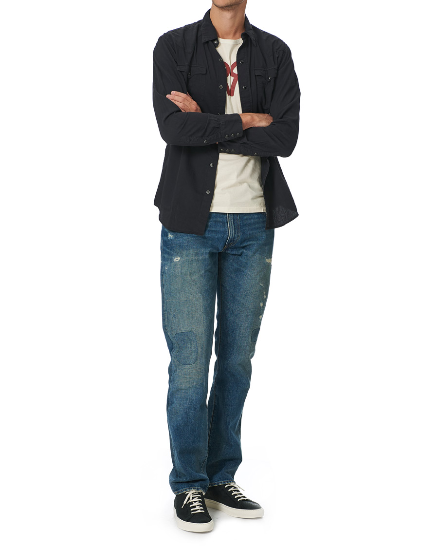 Homme | Chemises | RRL | Buffalo Western Shirt Polo Black