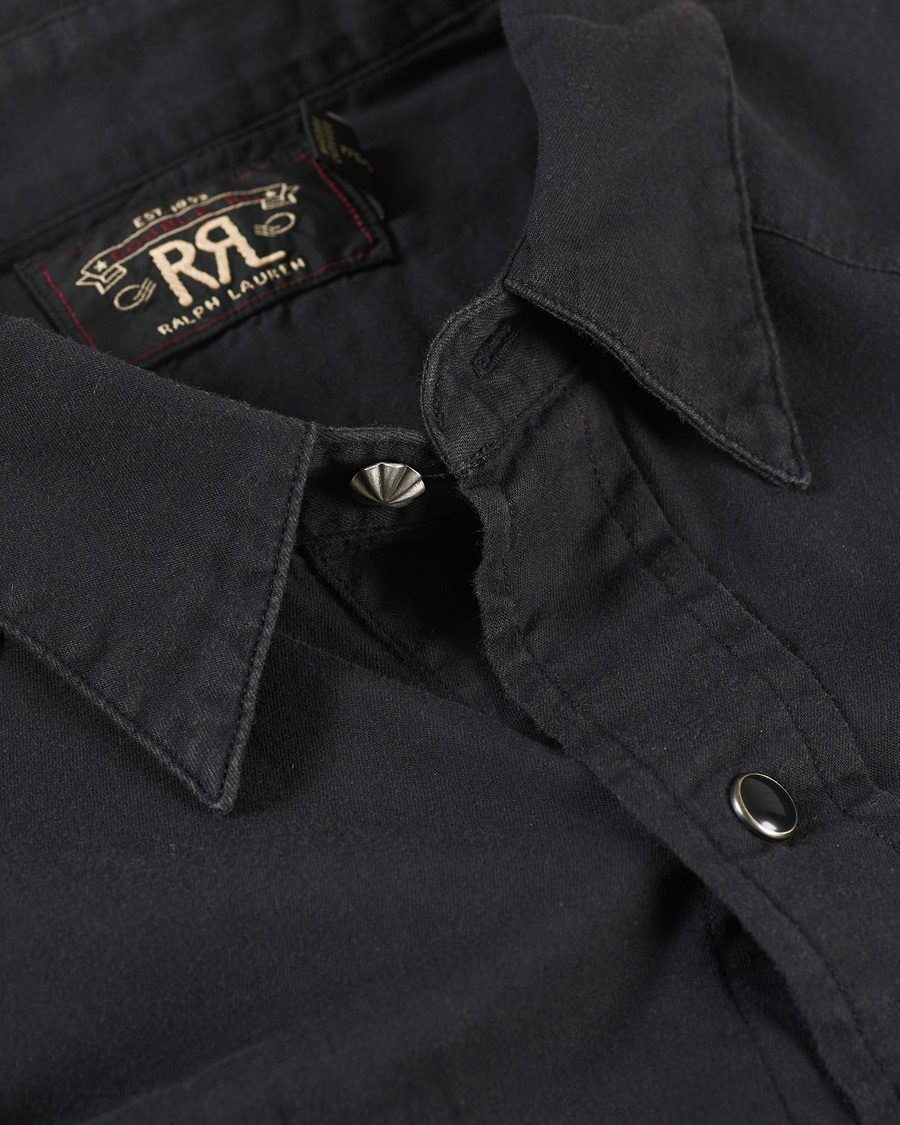 Homme | Chemises | RRL | Buffalo Western Shirt Polo Black