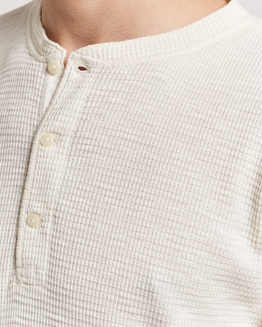 Homme | Pulls Et Tricots | RRL | Long Sleeve Henley Paper White S