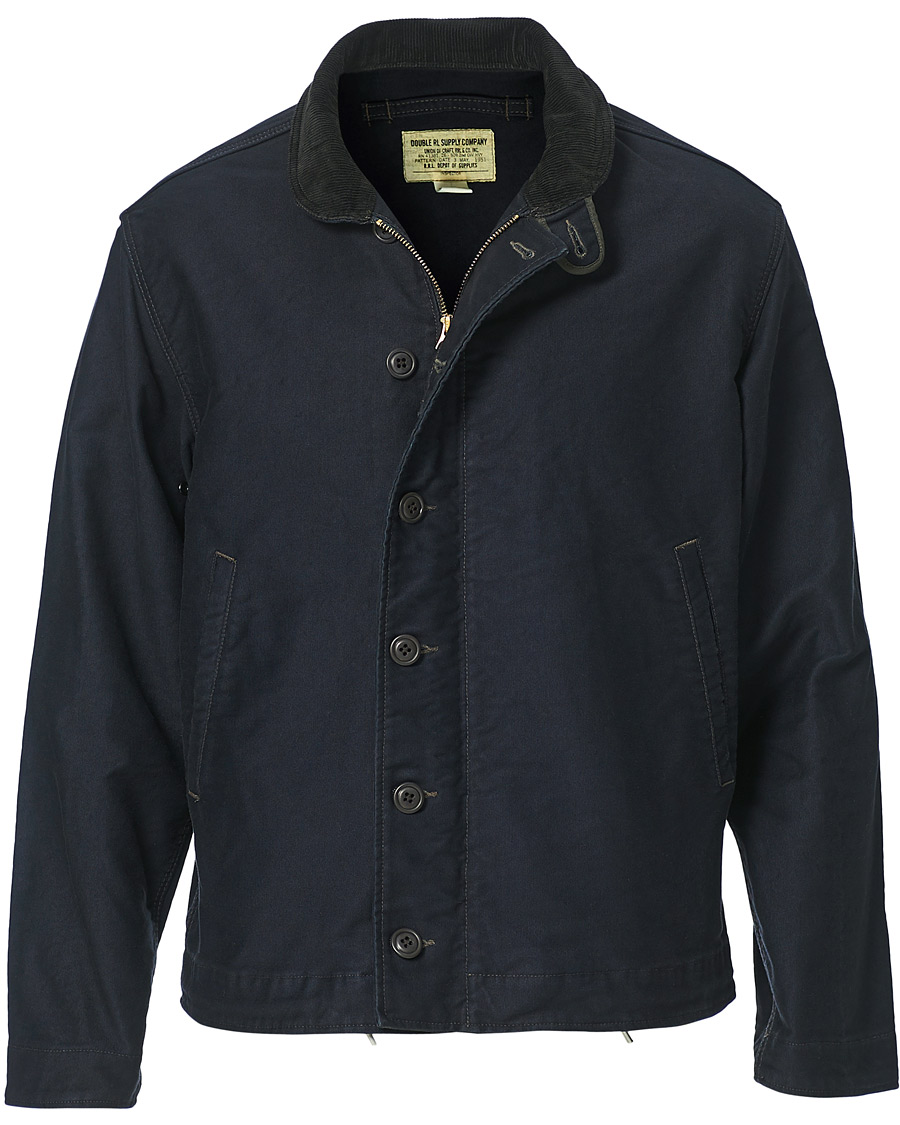 Homme | Manteaux Et Vestes | RRL | Bower Deck Jacket Dark Navy