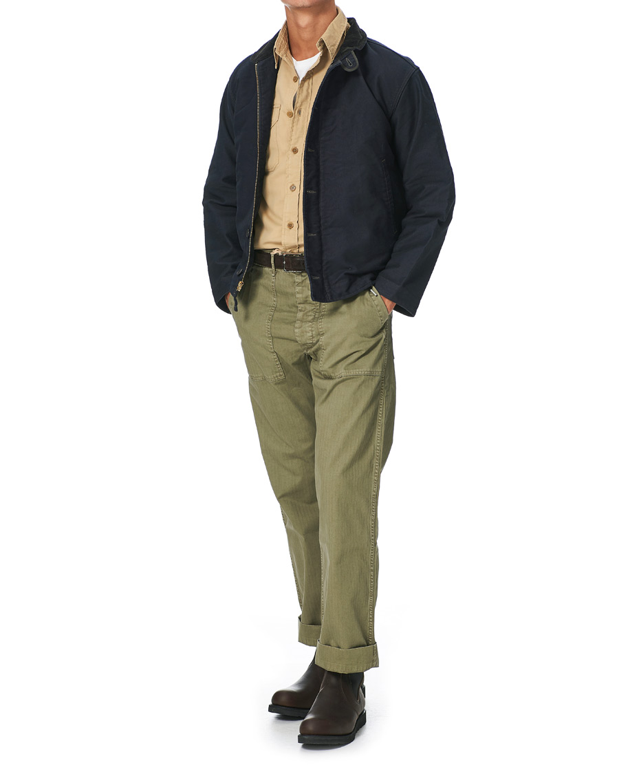 Homme | Manteaux Et Vestes | RRL | Bower Deck Jacket Dark Navy