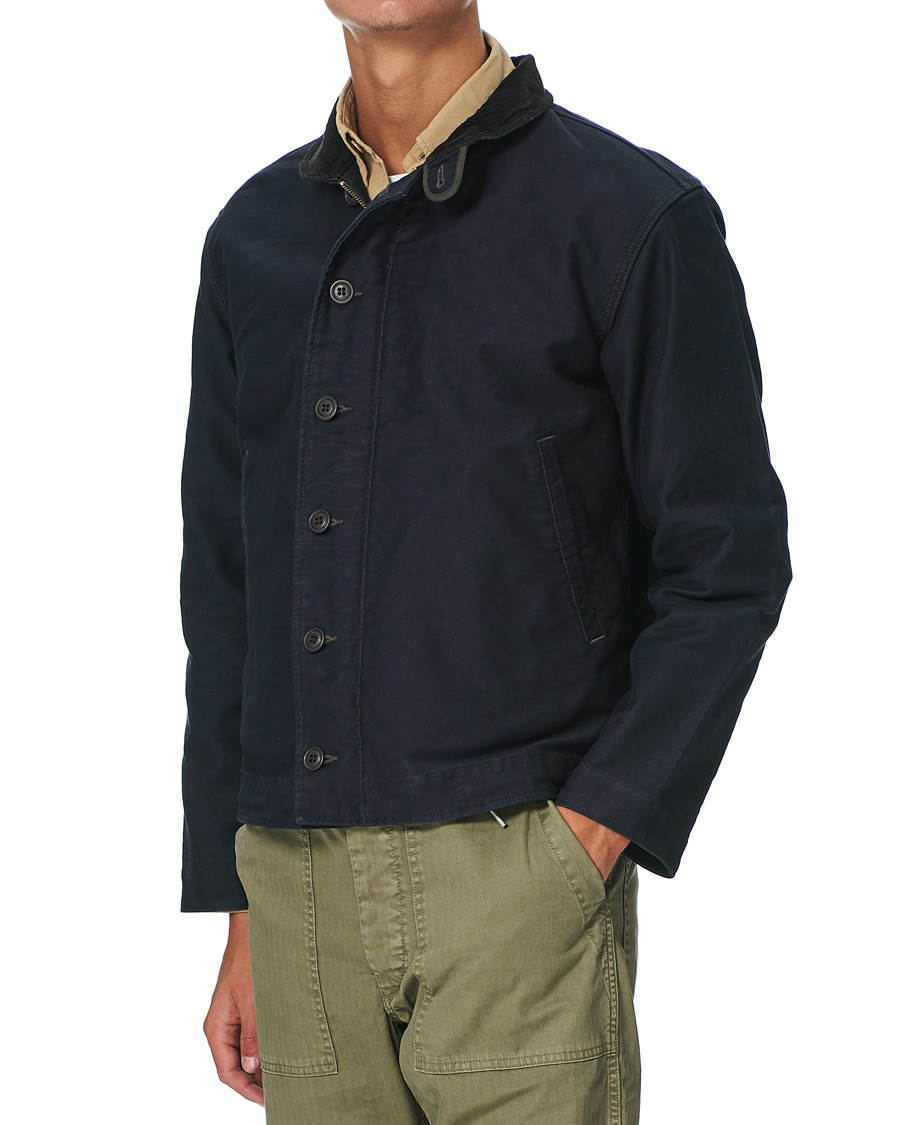 Homme | Manteaux Et Vestes | RRL | Bower Deck Jacket Dark Navy