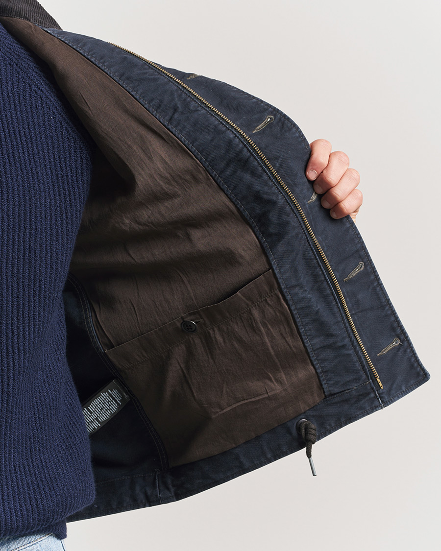 Heren | Jassen | RRL | Bower Deck Jacket Dark Navy