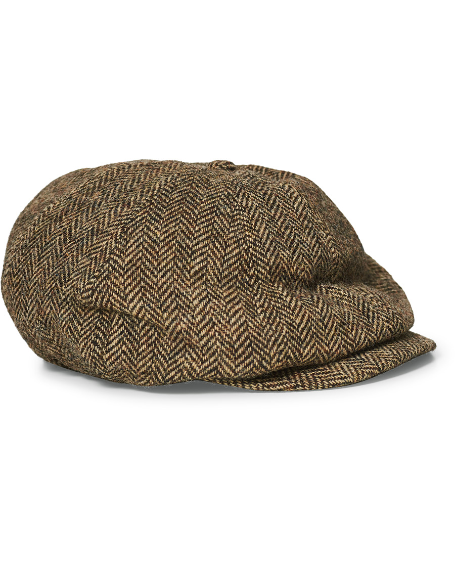 Homme | RRL Newsboy Cap Black/Tan | RRL | Newsboy Cap Black/Tan