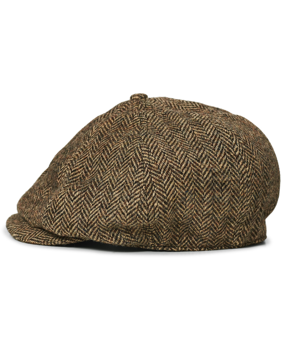 Homme | RRL Newsboy Cap Black/Tan | RRL | Newsboy Cap Black/Tan