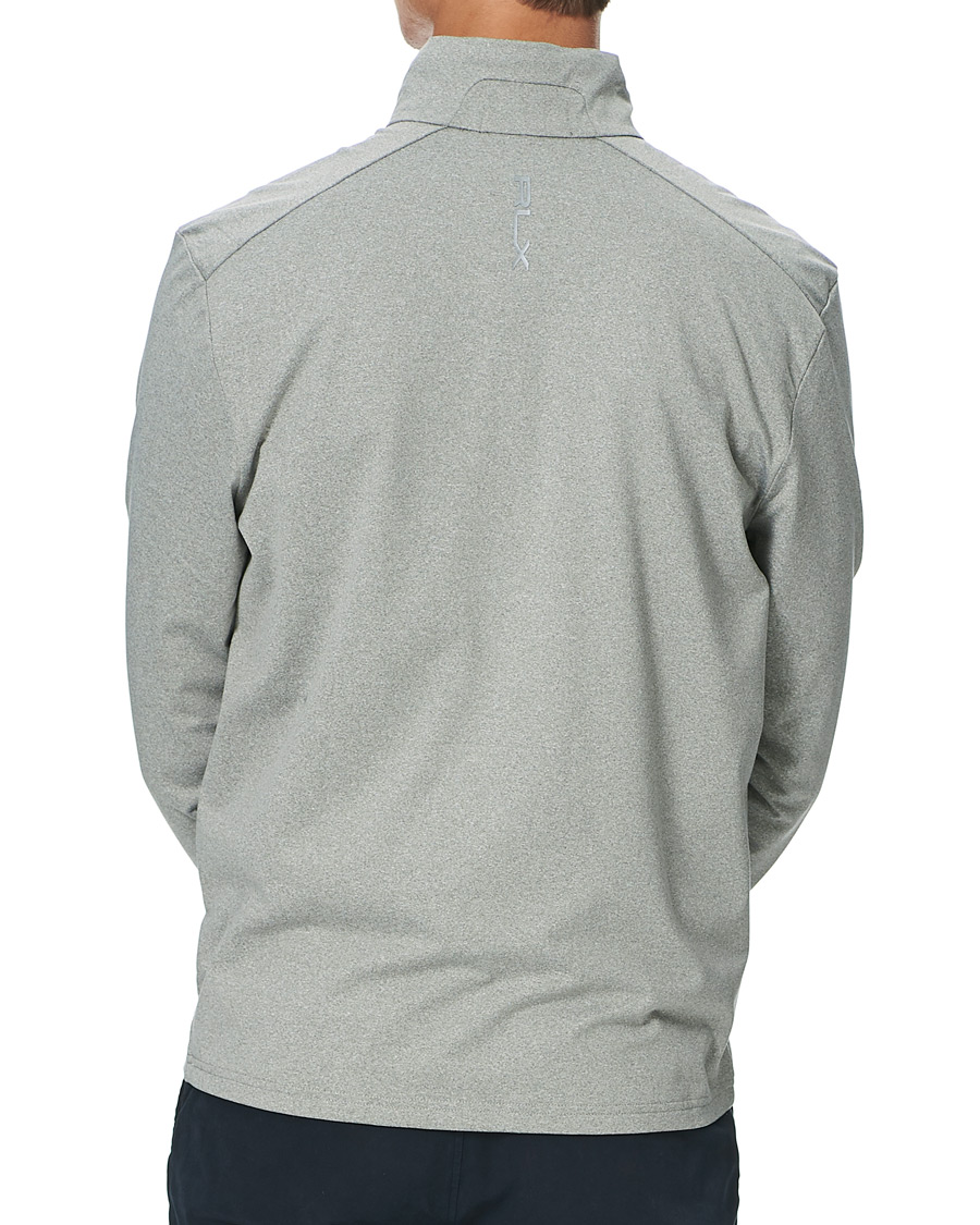 Homme | Pulls Et Tricots | RLX Ralph Lauren | Luxury Performance Jersey Half-Zip Light Grey Heather