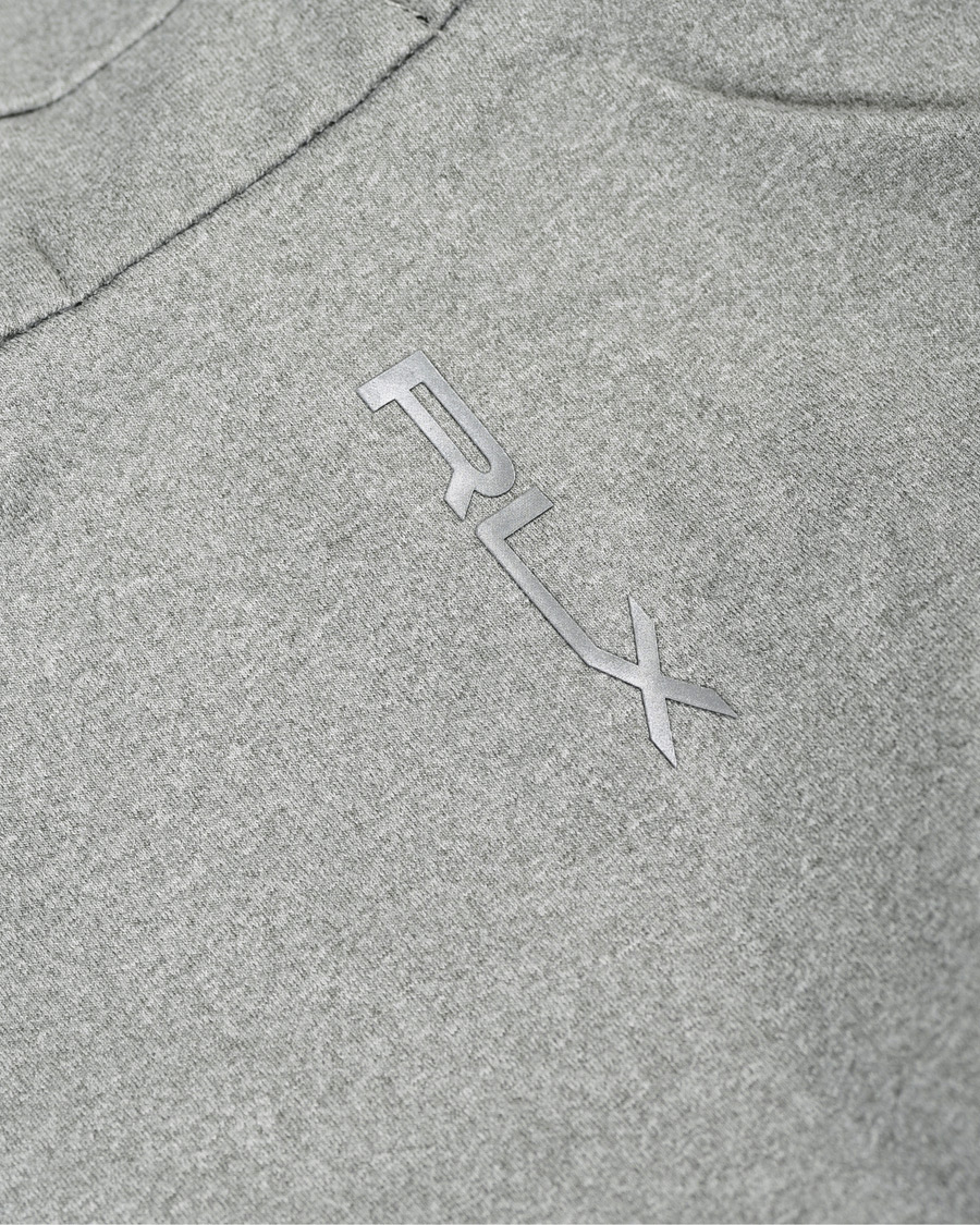 Homme | Pulls Et Tricots | RLX Ralph Lauren | Luxury Performance Jersey Half-Zip Light Grey Heather