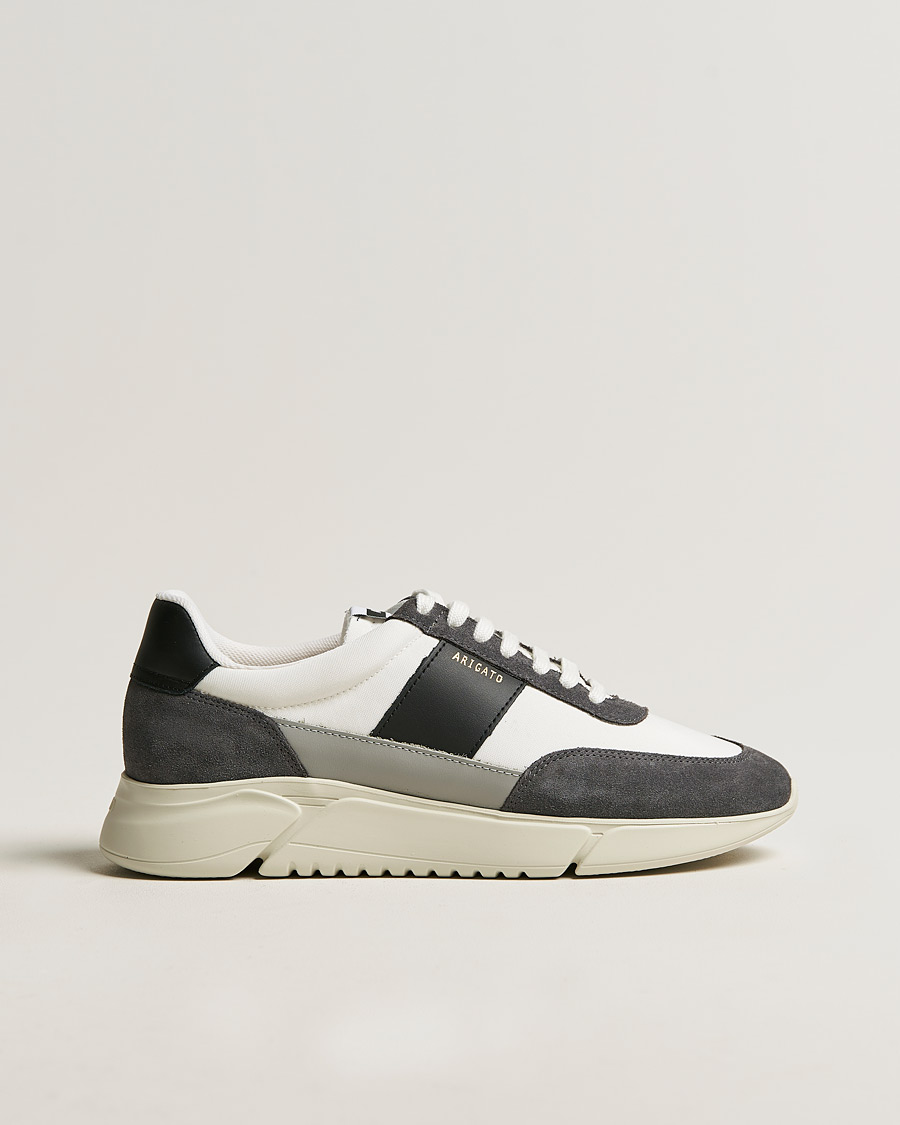 Homme | Axel Arigato Genesis Vintage Runner Sneaker White/Grey Suede | Axel Arigato | Genesis Vintage Runner Sneaker White/Grey Suede