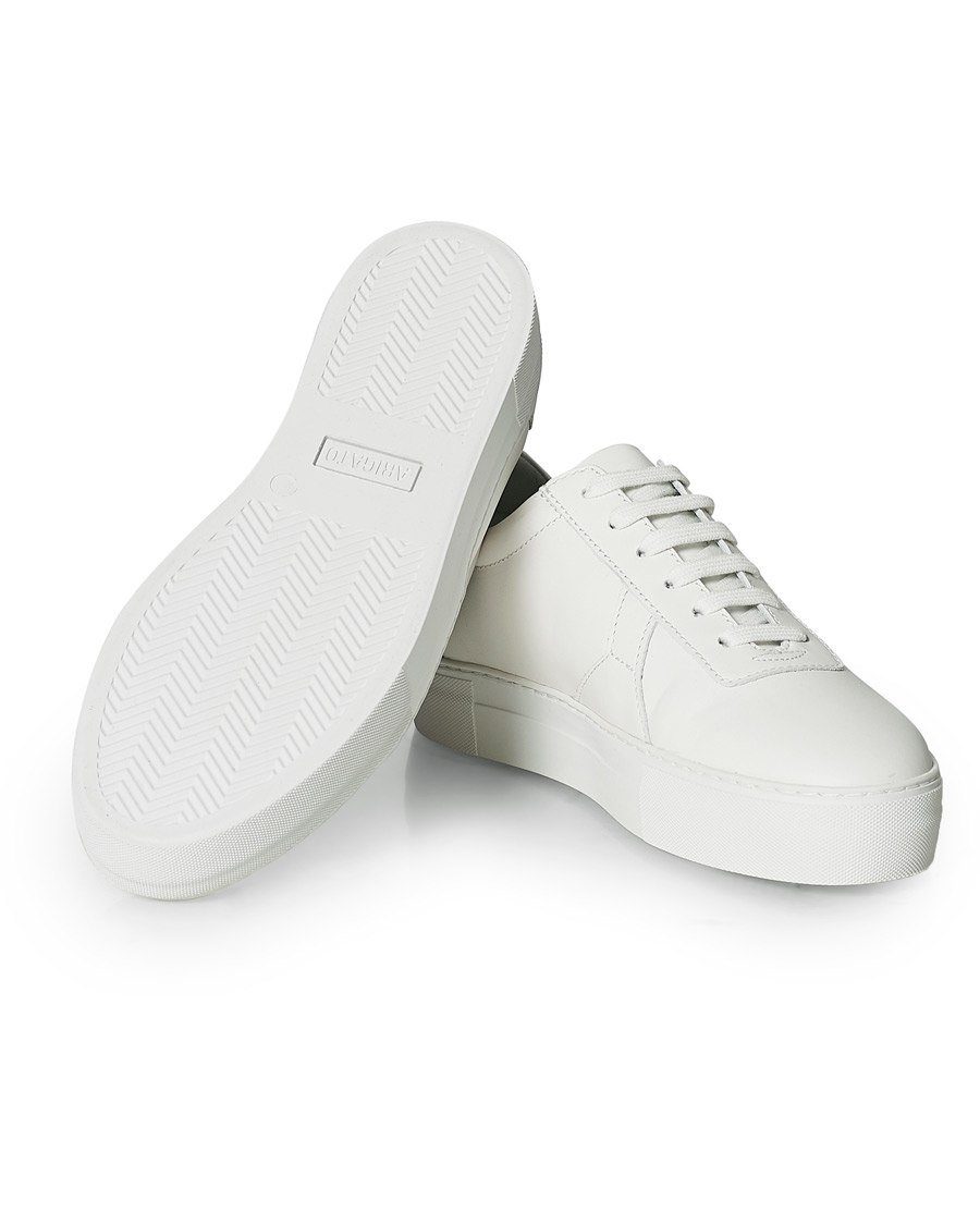 Homme | Axel Arigato Platform Sneaker White Leather | Axel Arigato | Platform Sneaker White Leather