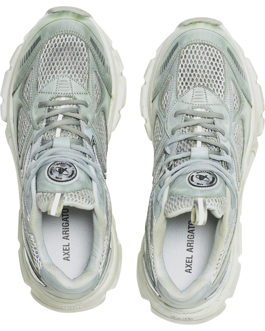 Homme | Axel Arigato Marathon Sneaker Green Leather | Axel Arigato | Marathon Sneaker Green Leather