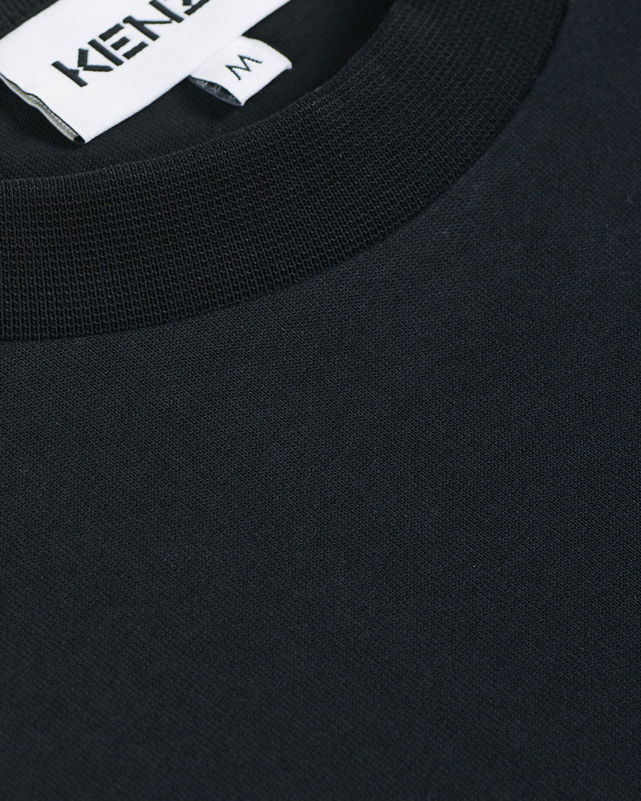 Homme | T-shirts | KENZO | Flower Print T-Shirt Black