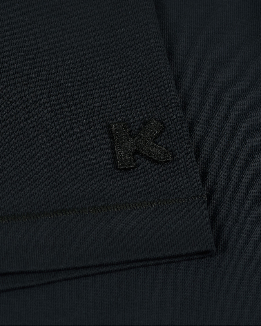 Homme | T-shirts | KENZO | Flower Print T-Shirt Black