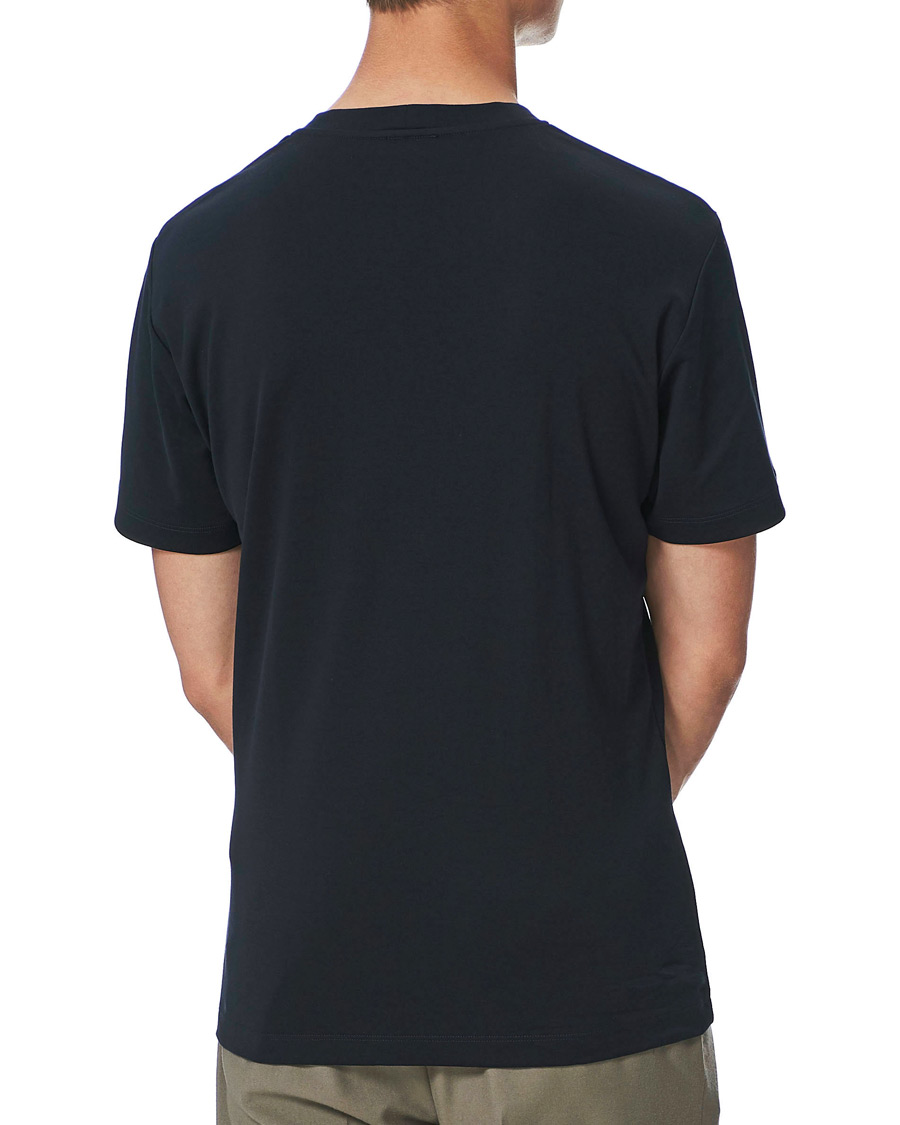 Homme | T-shirts | Giorgio Armani | Signature Embroidery T-Shirt Navy