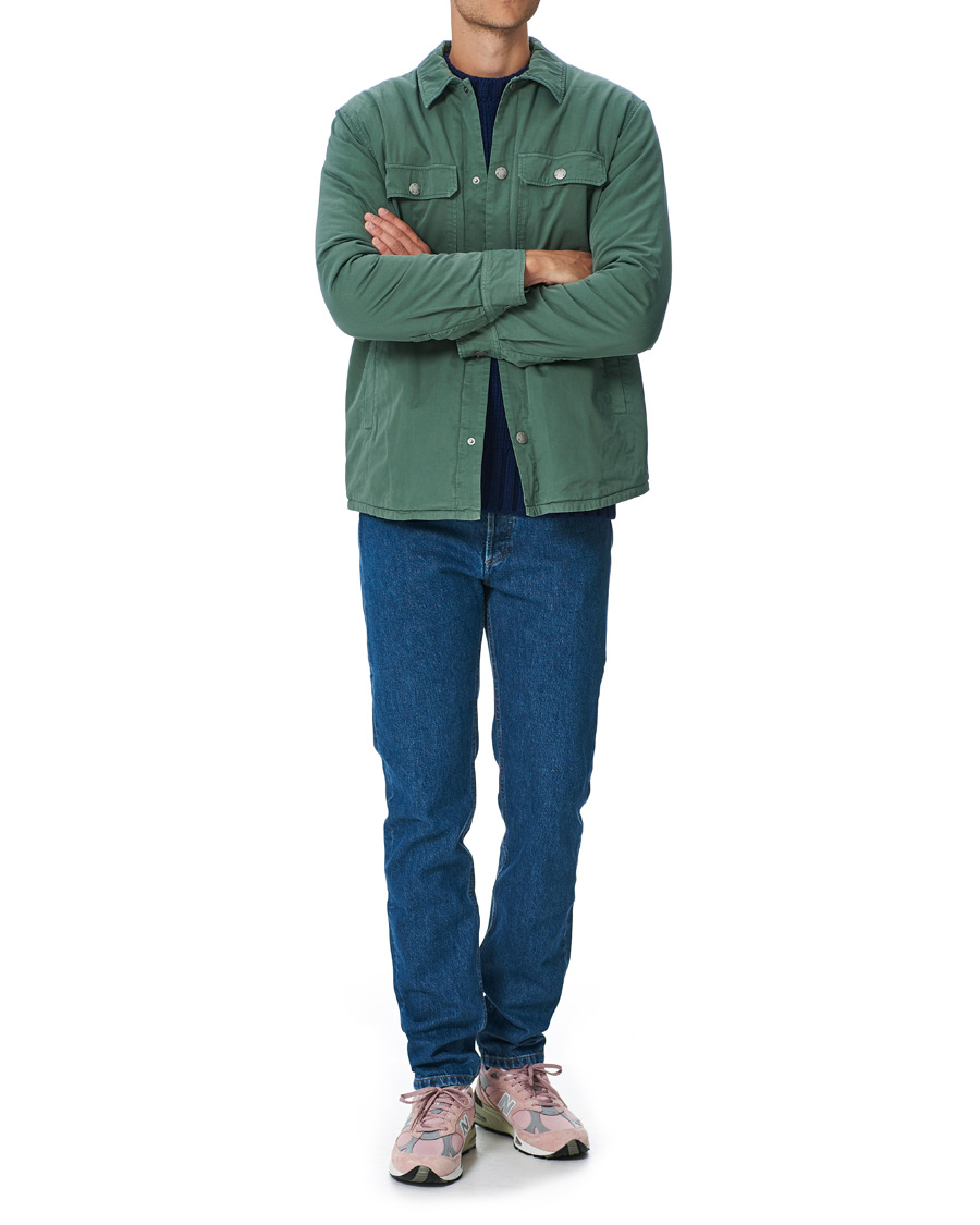 Homme | Manteaux Et Vestes | A.P.C. | Chino Cotton Overshirt Military Khaki