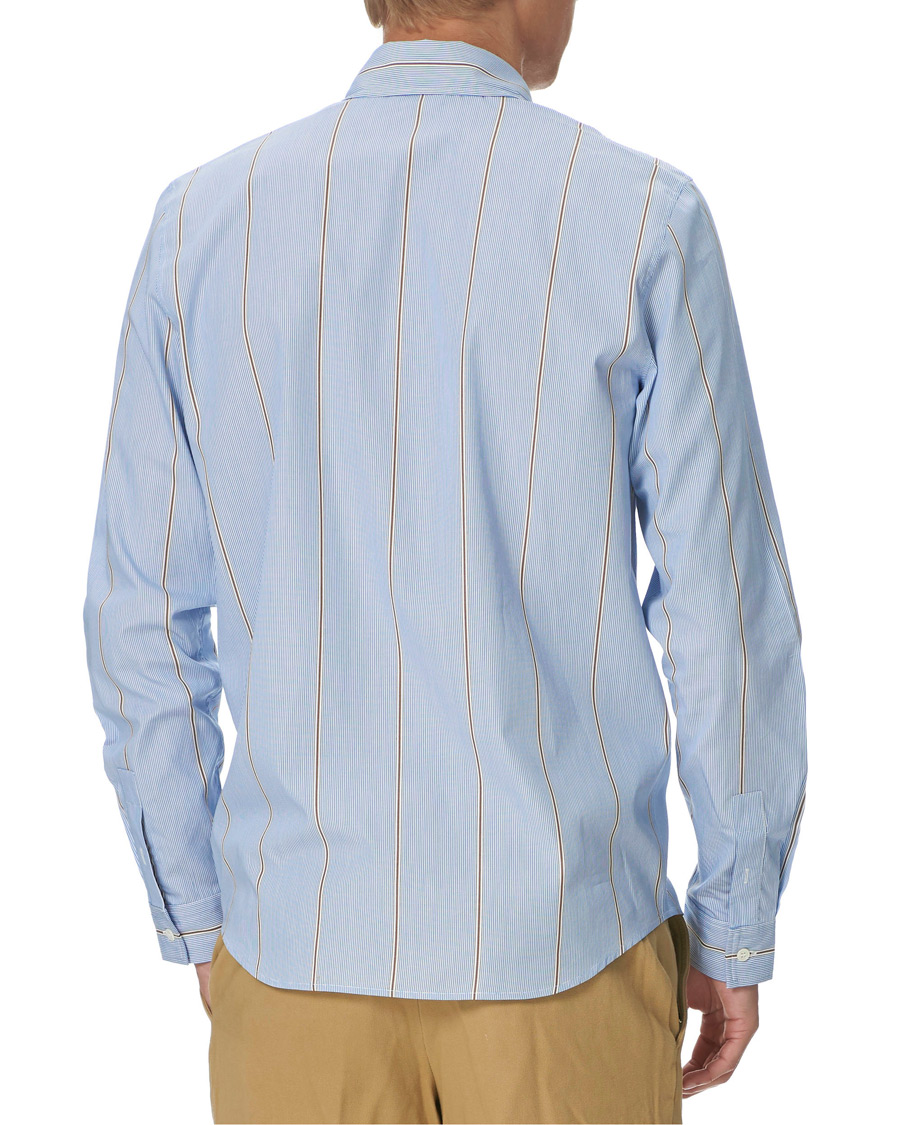 Homme | Chemises | A.P.C. | Anthony Striped Shirt Light Blue