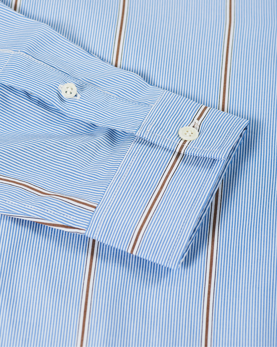 Homme | Chemises | A.P.C. | Anthony Striped Shirt Light Blue