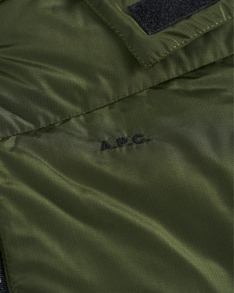 Homme | Manteaux Et Vestes | A.P.C. | Down Puffer Jacket Dark Green