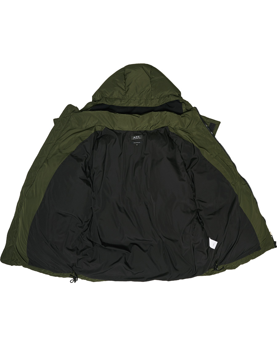 Homme | Manteaux Et Vestes | A.P.C. | Down Puffer Jacket Dark Green