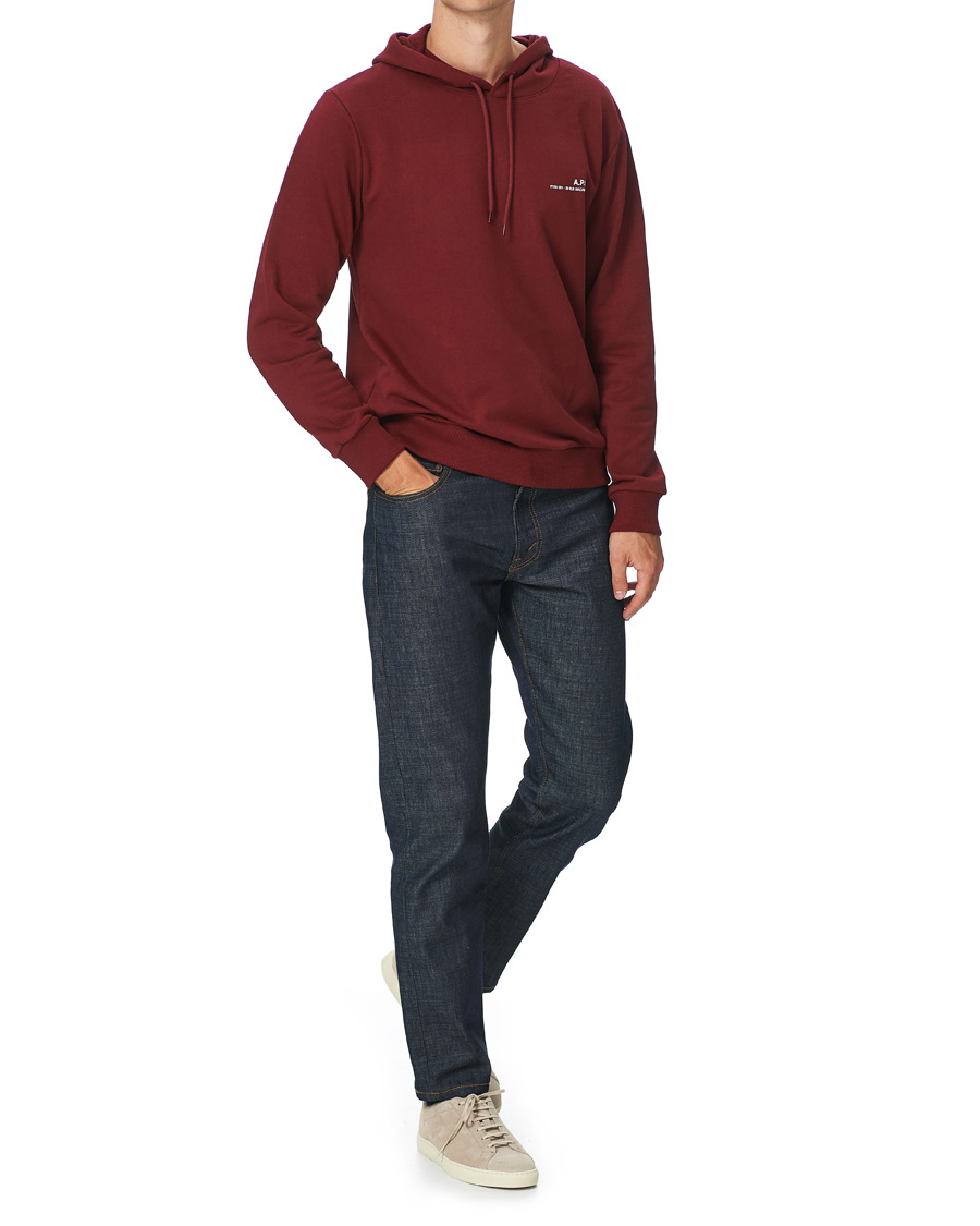 Homme | Pulls Et Tricots | A.P.C. | Item Hoodie Burgundy