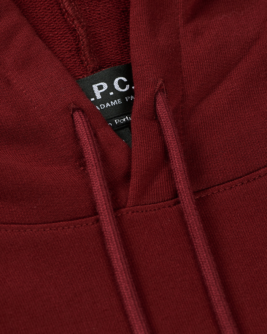 Homme | Pulls Et Tricots | A.P.C. | Item Hoodie Burgundy