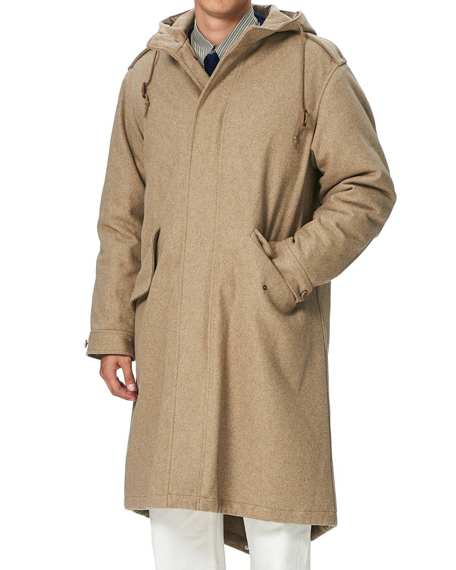 Homme | Manteaux Et Vestes | A.P.C. | Brume Fishtail Parka Beige