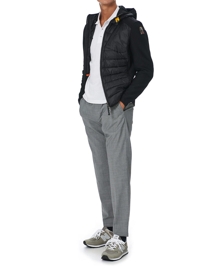 Homme | Manteaux Et Vestes | Parajumpers | Nolan Hybrid Hooded Jacket Black