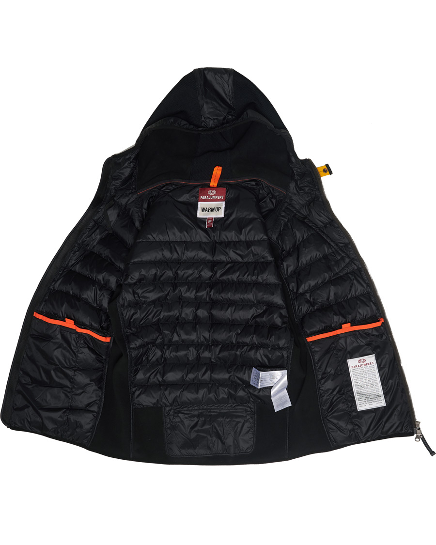Homme | Manteaux Et Vestes | Parajumpers | Nolan Hybrid Hooded Jacket Black
