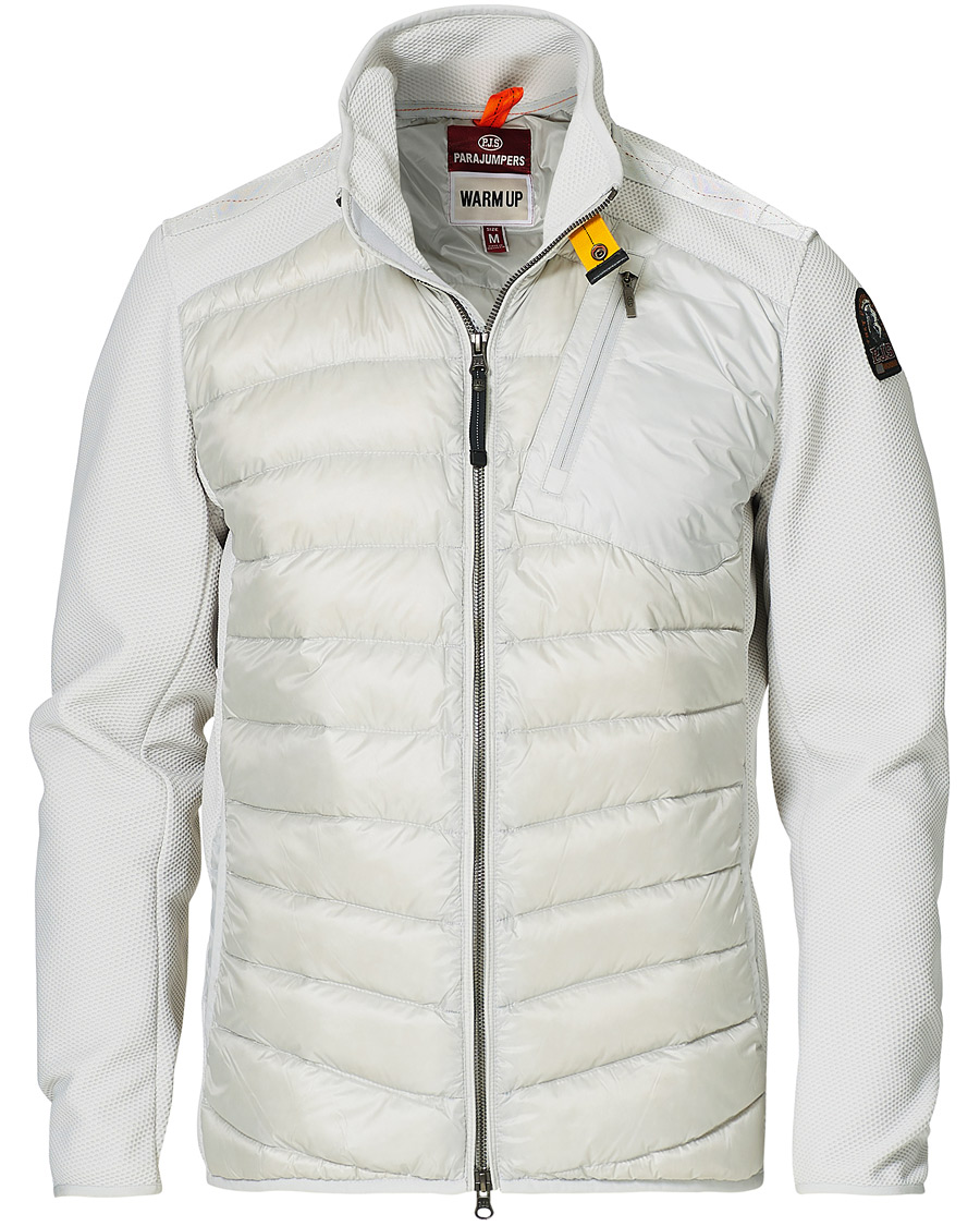 Homme | Manteaux Et Vestes | Parajumpers | Jayden Hybrid Jacket Mist White