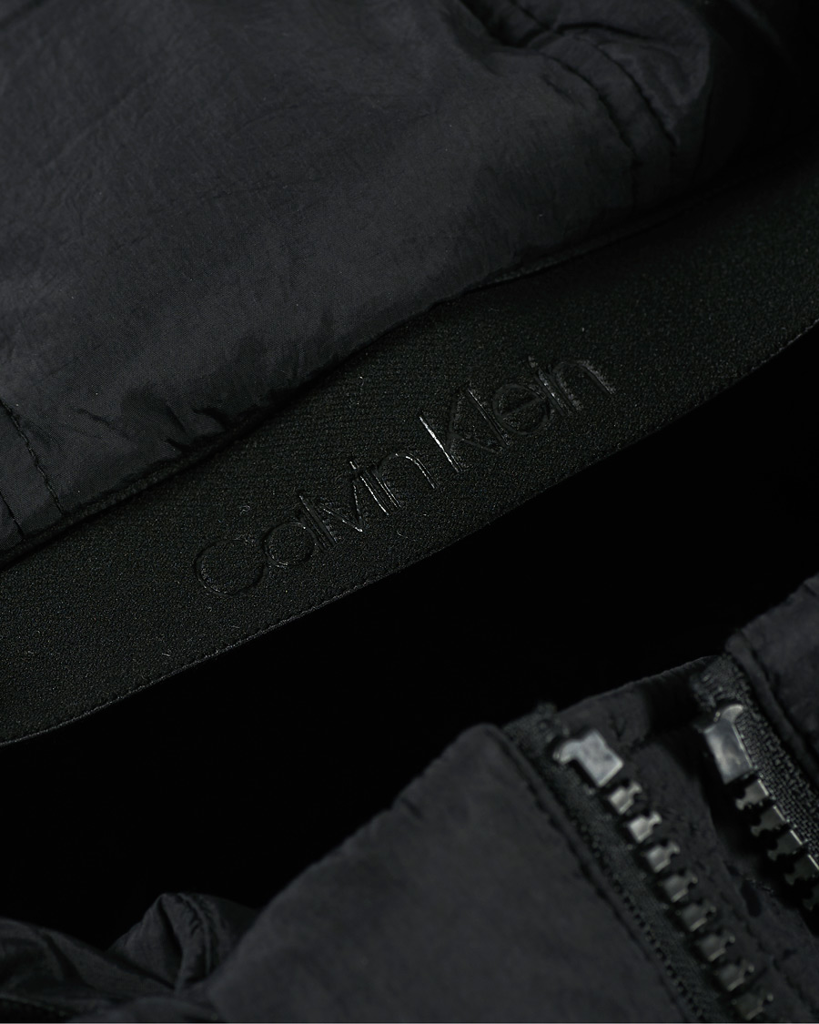 Homme | Manteaux Et Vestes | Calvin Klein | Crinkle Nylon Puffer Jacket Black