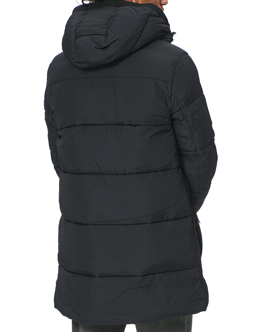 Homme | Manteaux Et Vestes | Calvin Klein | Crinkle Nylon Puffer Parka Black