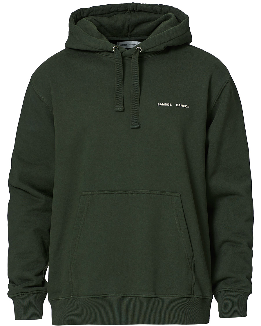Homme | Pulls Et Tricots | Samsøe Samsøe | Samsøe & Samsøe Norsbro Hoodie Kambu Green
