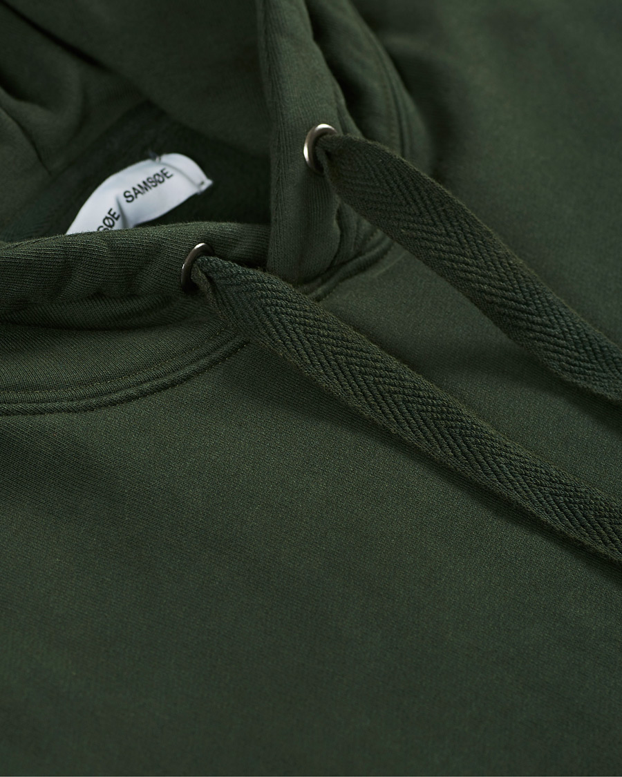 Homme | Pulls Et Tricots | Samsøe Samsøe | Samsøe & Samsøe Norsbro Hoodie Kambu Green