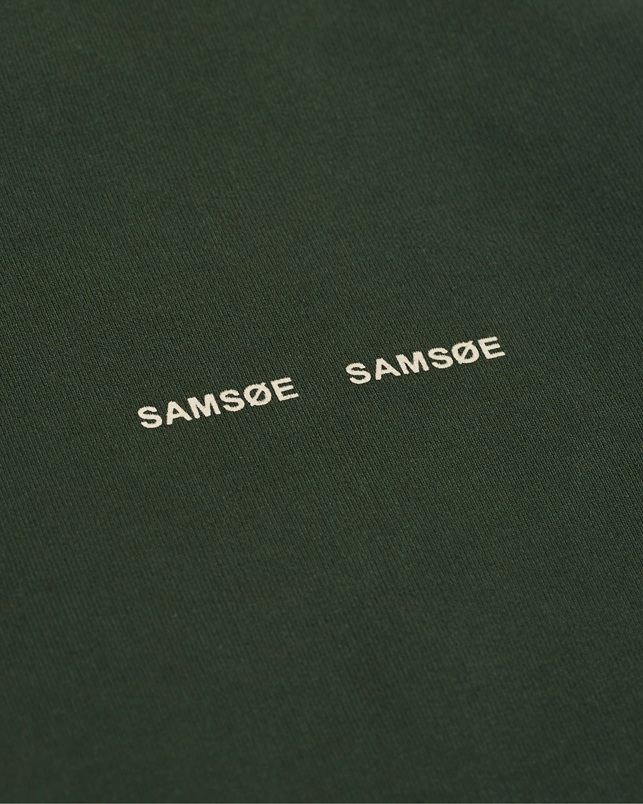 Homme | Pulls Et Tricots | Samsøe Samsøe | Samsøe & Samsøe Norsbro Hoodie Kambu Green