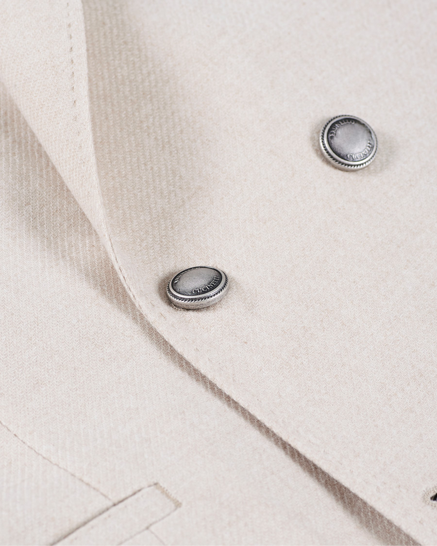 Homme | Blazers | Brunello Cucinelli | Double Breasted Cashmere Blazer Sand