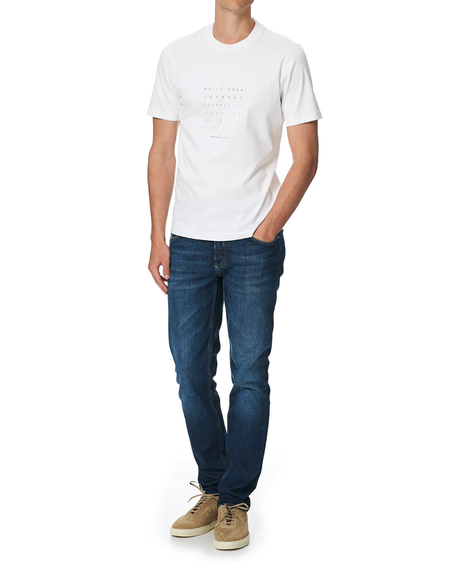 Homme | T-shirts | Brunello Cucinelli | Journey Short Sleeve T-Shirt White
