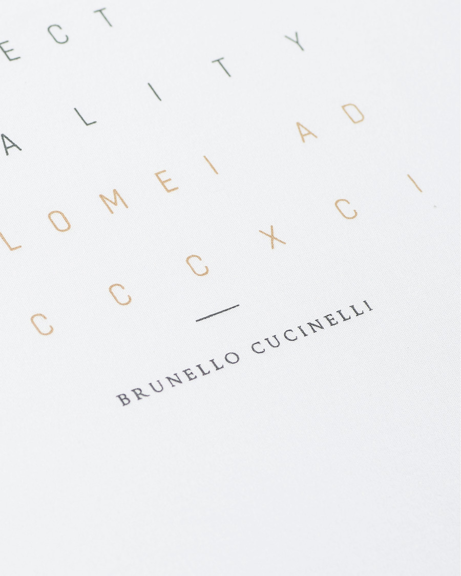 Homme | T-shirts | Brunello Cucinelli | Journey Short Sleeve T-Shirt White