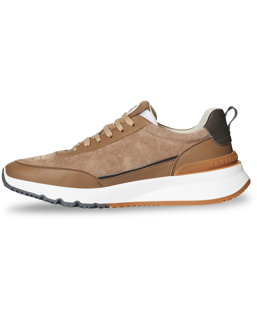 Homme | Brunello Cucinelli Running Sneaker Beige Suede | Brunello Cucinelli | Running Sneaker Beige Suede