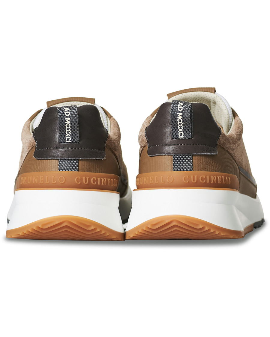 Homme | Brunello Cucinelli Running Sneaker Beige Suede | Brunello Cucinelli | Running Sneaker Beige Suede