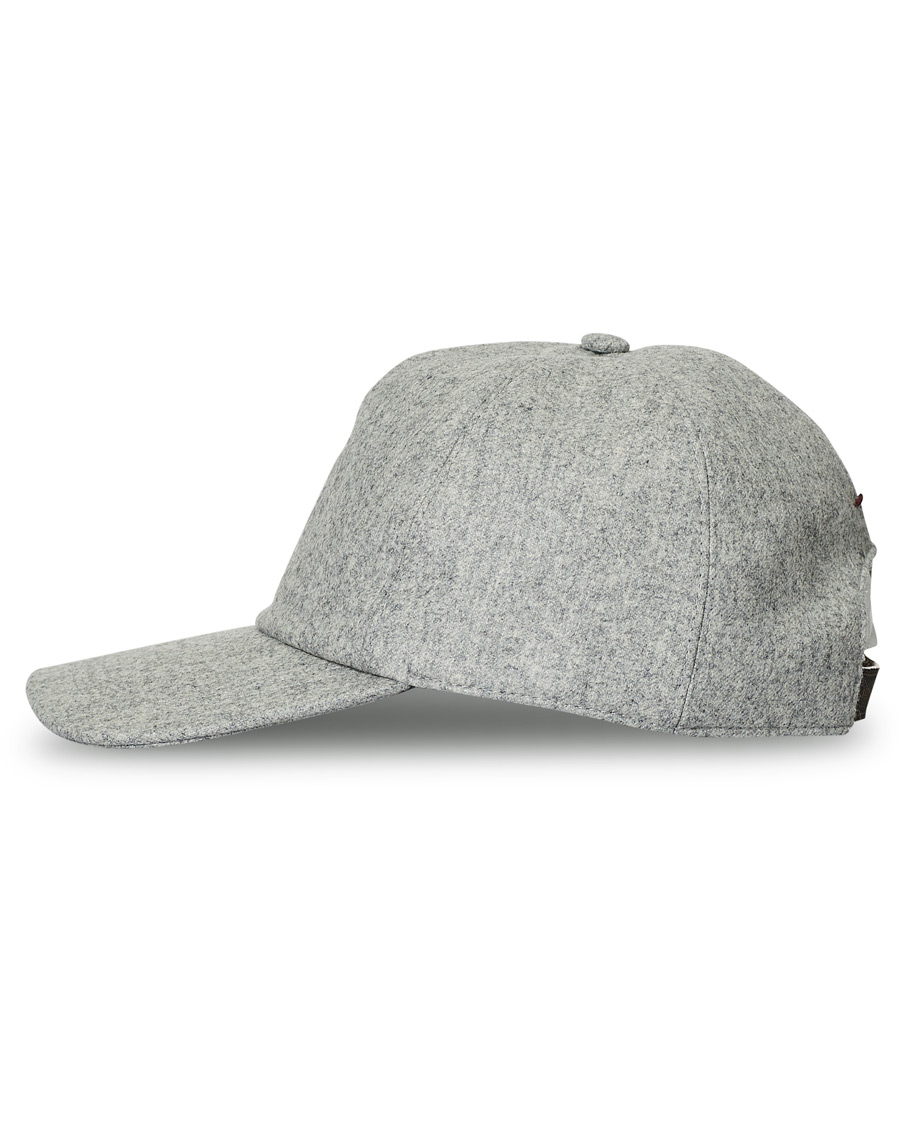 Homme | Brunello Cucinelli Baseball Cap Light Grey | Brunello Cucinelli | Baseball Cap Light Grey